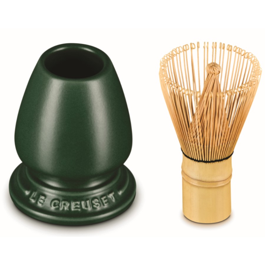additioanl image for  Le Creuset Matcha Whisk & Stand Foret 